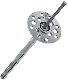 Дюбель для теплоизоляции 10х160мм пластиковый гвоздь (упак. 500шт.) Noname