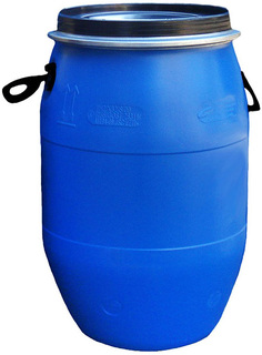 Бочка пластиковая 65л с крышкой Noname