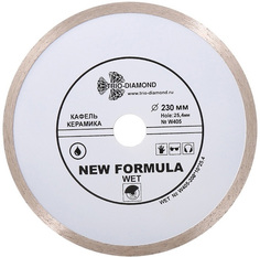 Круг алмазный сплошной для электрического плиткореза 230х25,4x2,3мм Noname