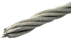 Трос для растяжки в оплетке ПВХ 5мм/7мм (уп. 200м) промфасовка Noname