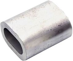 Зажим троса алюминиевый прижимной М8 (упак. 2шт.) пакетик Noname
