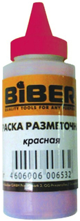 BIBER 43201 Краска разметочная порошковая красная 115г Noname