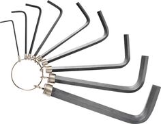 Набор ключей шестигранников Hex 1.5-10мм (9шт) Noname