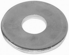 Шайба плоская увеличенная оцинкованная DIN 9021 M3 (уп. 30шт.) пакетик Noname