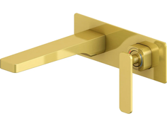 Смеситель встраиваемый для раковины Timo Torne золото матовое 4371/17SM