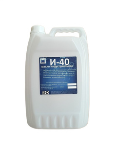 Масло индустриальное МегаХим И-40, 5 л.