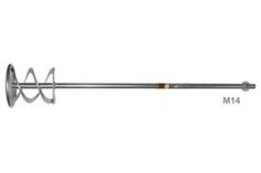 Миксер для строительных смесей плоский (100х600 мм; М14) SKRAB 27146