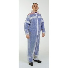 Комбинезон защитный, с капюшоном, нетканый материал, размер XL Русэкспресс