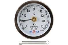 Биметаллический термометр ЭКО-М ЭКОМЕРА накладной БТ-1-63-160С