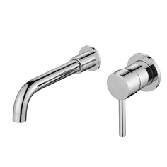 Смеситель для раковины скрытого монтажа Santarinio SB-400107 хром