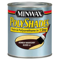 Лак Minwax BOMBAY MAHOGANY 480 PolyShades 0,9л