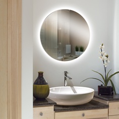 Зеркало с LED подсветкой DORATIZ Афина 600х600 2611.002