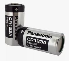 Батарейки Panasonic Industrial CR123A Li-ion (2шт)