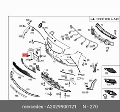 Саморез Реклама Schra Mercedes-Benz A2029900121