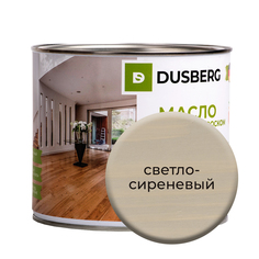 Масло Dusberg с твердым воском на бесцветной основе, 2 л Светло-сиреневый