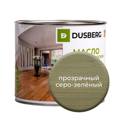Масло Dusberg для стен на бесцветной основе, 750 мл Прозрачный серо-зеленый