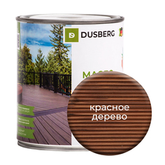 Масло Dusberg для террас 750 мл Красное дерево