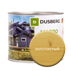 Масло Dusberg для дерева на бесцветной основе, 2 л Золотистый