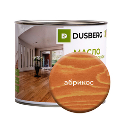 Масло Dusberg с твердым воском на бесцветной основе, 2 л Абрикос