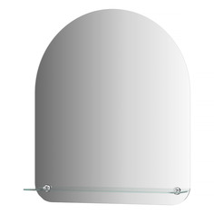Зеркало настенное с полочкой SHELF EDGE EVOFORM 60х70 см, SP 9488