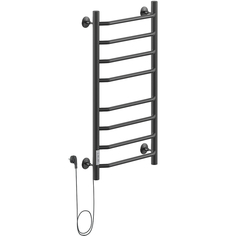Электрический полотенцесушитель Ника Way-3 80/40 Черный матовый Nika