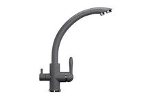 Смеситель для кухни Ulgran 017(342) графитовый