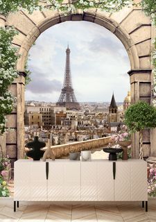Фотообои Dekor Vinil "Вид на Париж" 200х270 см