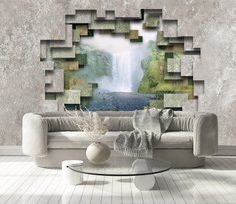 Фотообои Dekor Vinil 3D Водопад 400х270 см