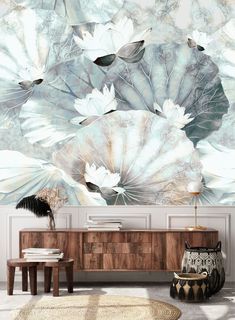 Фотообои Dekor Vinil Лотосы 200х200 см