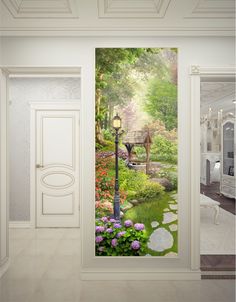 Фотообои Dekor Vinil с природой Тропинка в парке 100х270 см