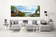 Фотообои Dekor Vinil с природой Морской пейзаж 100х270 см