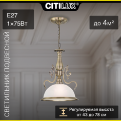 подвесной светильник CL434111 Идальго Св-к Подвес Citilux