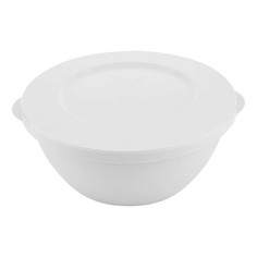 Миска Plast Team Harmony с крышкой белая 1 л