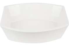 Блюдо (для многослойных салатов) "Маршмеллоу" 25,5*25*8,5см Nouvelle