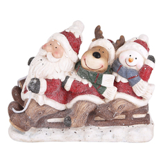 Фигурка новогодняя Tarrington House Сани 34 см