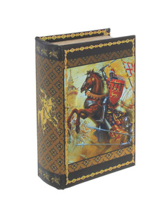 Шкатулка-книга Remecoclub для украшений, деревянная 11x17x5 см