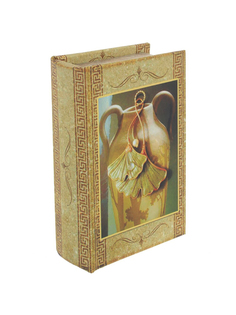 Шкатулка-книга Remecoclub для украшений, деревянная 11x17x5 см