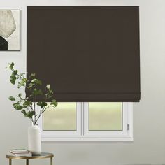 Римская штора OLEXDECO Монро Dim-out Коричневый 120х170 см