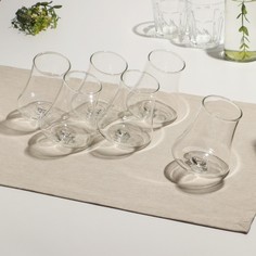 Набор бокалов для виски «Неваляшка», стеклянный, 350 мл, 6 шт Neman