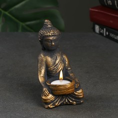 Подсвечник "Будда" винтаж 15,5см No Brand
