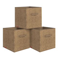 Коробки стеллажные Valiant MA-BOX-3K для хранения вещей 3 шт 31х31х31 см
