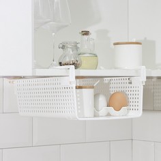 Корзина подвесная «Лофт», 29x26x11 см, цвет белый No Brand