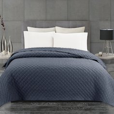 Покрывало 2-спальное 180х200 см 100% полиэстер стеганое Silvano Жатка Элегант