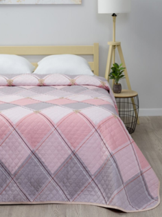 Покрывало Полисатин Вселенная Текстиля Евро 240х210 см № 4111