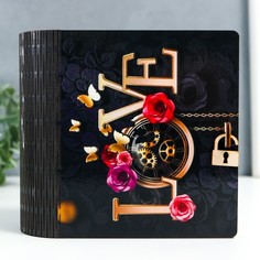 Шкатулка-книга "Любовь" 14х14 см No Brand