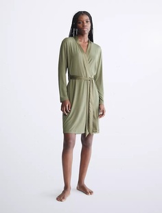 Халат женский Calvin Klein QS6529-251 зеленый M/L