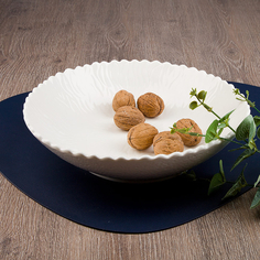 Салатник Nouvelle Маршмеллоу 26.5х26.5х6.5 см, 1700 мл, фарфор