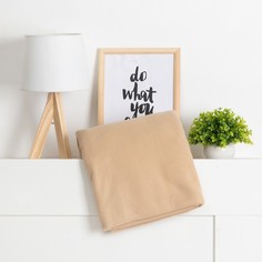 Плед Экономь и Я Бежевый 150x200 , пл.160 г/м2, 100% п/э