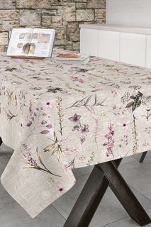 Скатерть COPRDILI5151.40X1.80 140x180 бежевый/розовый Aitana Textil