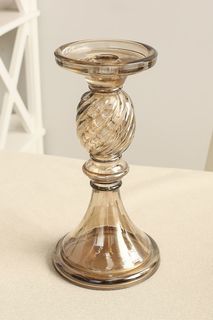 Подсвечник F21067 13х24,5 см желто-оранжевый Home Philosophy